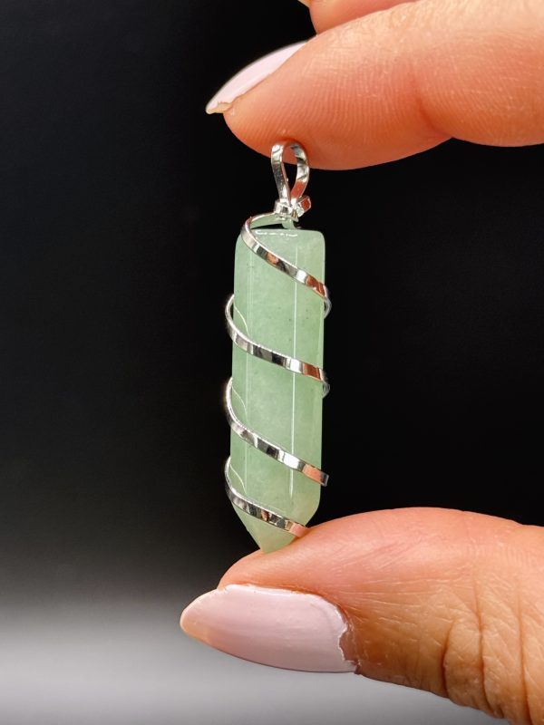 Pendentif en Aventurine Verte