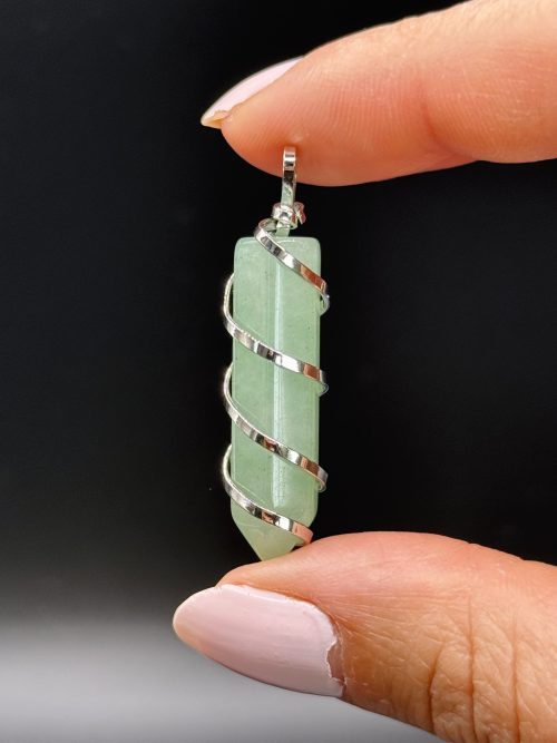 Pendentif en Aventurine Verte