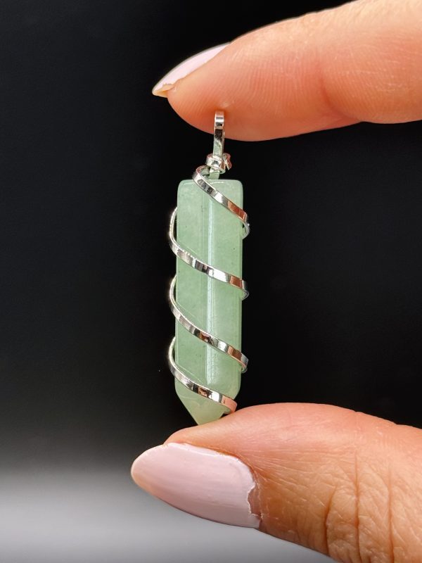 Pendentif en Aventurine Verte