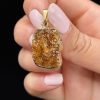 Pendentif en Citrine n°162