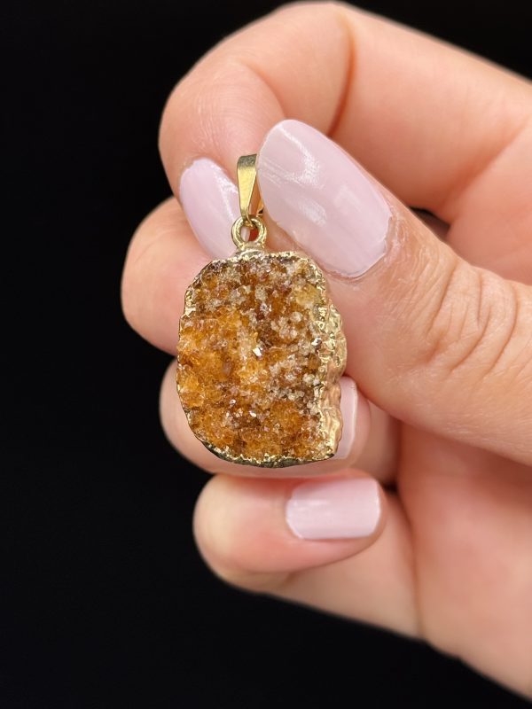 Pendentif en Citrine n°162