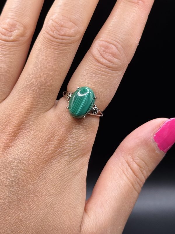 Bague en Malachite N.17