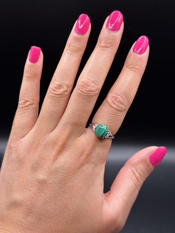 Bague en Malachite N.111