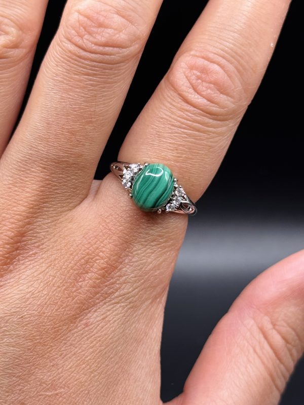 Bague en Malachite N.111