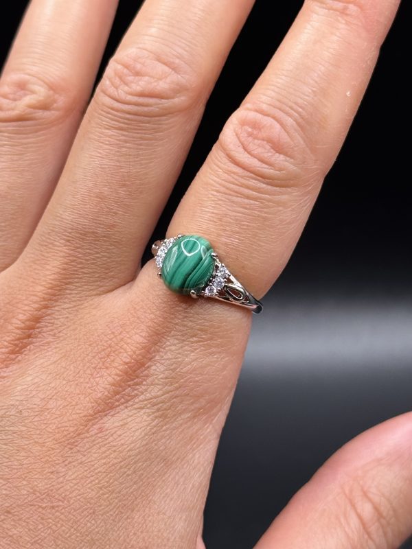 Bague en Malachite N.111
