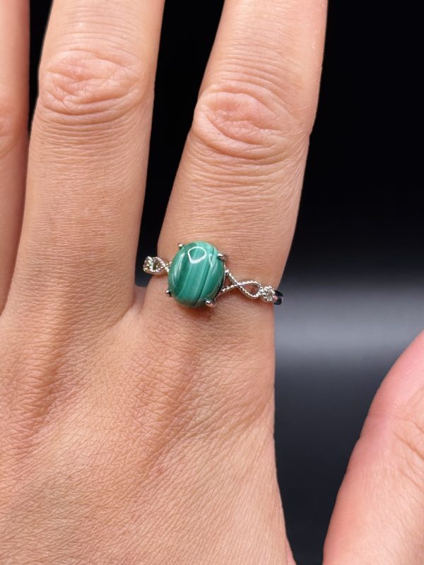 Bague en Malachite N.122