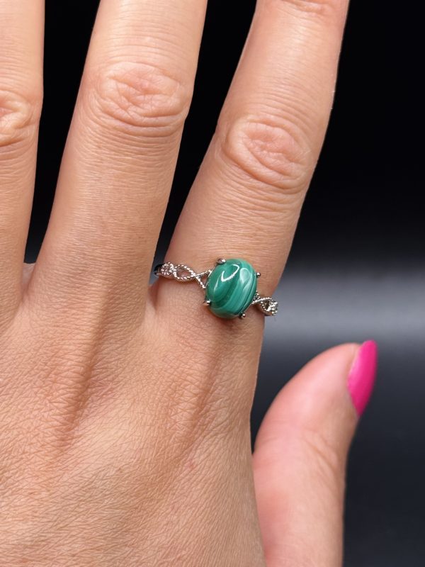 Bague en Malachite N.122