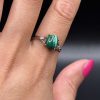 Bague en Malachite N.167