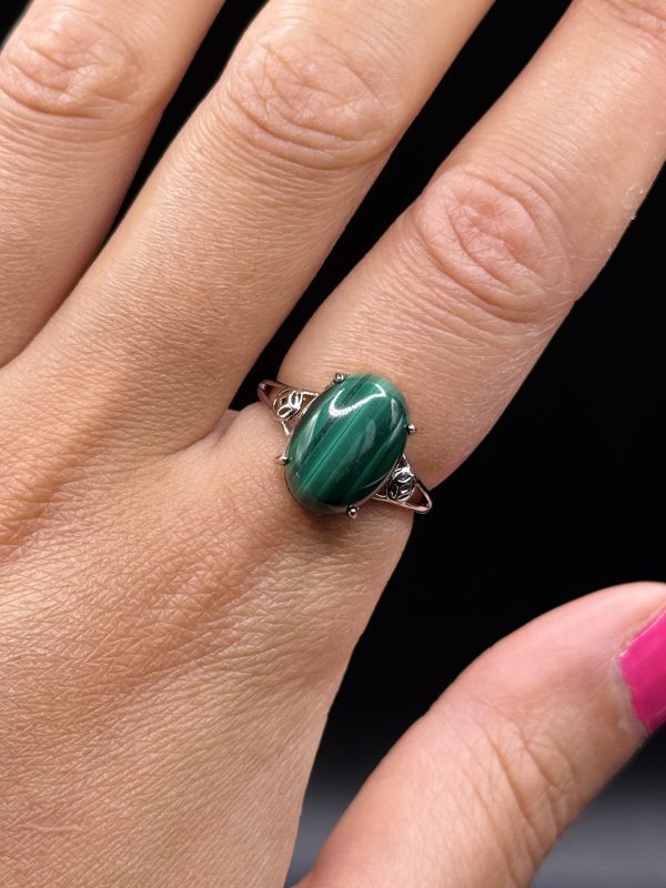 Bague en Malachite N.5