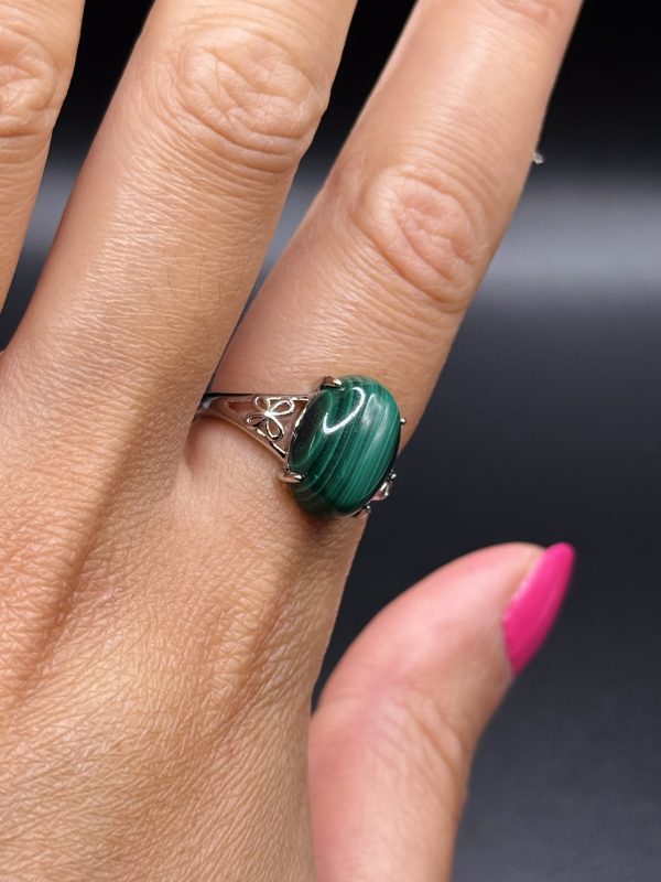 Bague en Malachite N.33