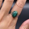 Bague en Malachite N.33