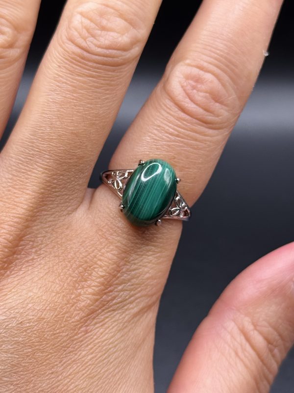 Bague en Malachite N.33
