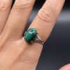 Bague en Malachite N.33