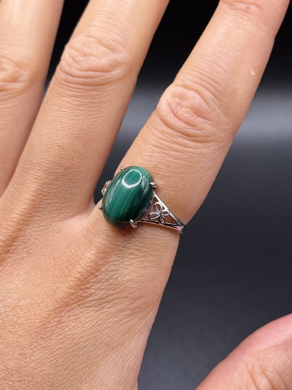 Bague en Malachite N.33