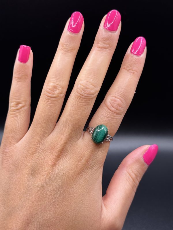 Bague en Malachite N.33