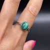 Bague en Malachite N.38