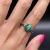 Bague en Malachite N.38