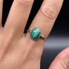 Bague en Malachite N.38