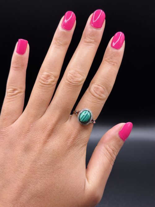 Bague en Malachite N.39