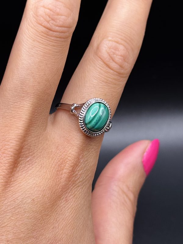 Bague en Malachite N.39