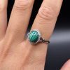 Bague en Malachite N.39