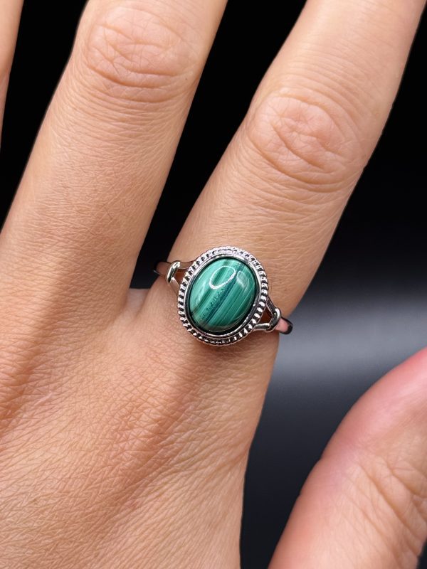 Bague en Malachite N.39