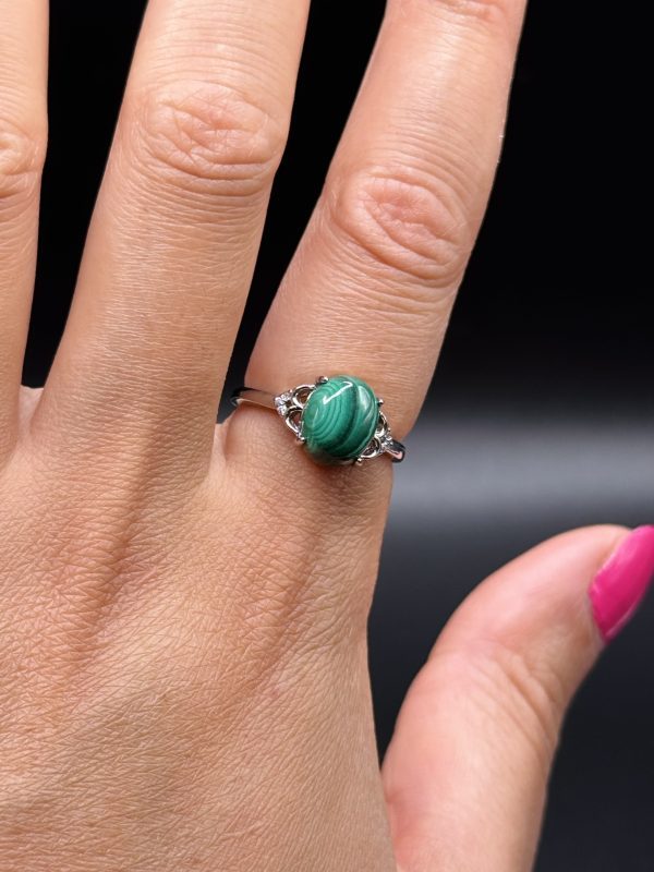 Bague en Malachite N.444