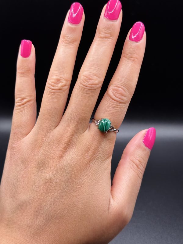 Bague en Malachite N.88