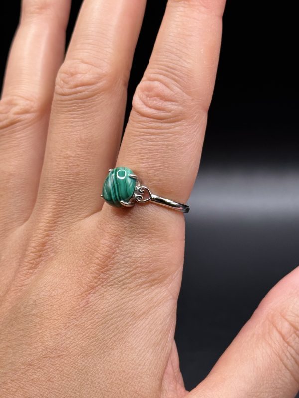 Bague en Malachite N.88