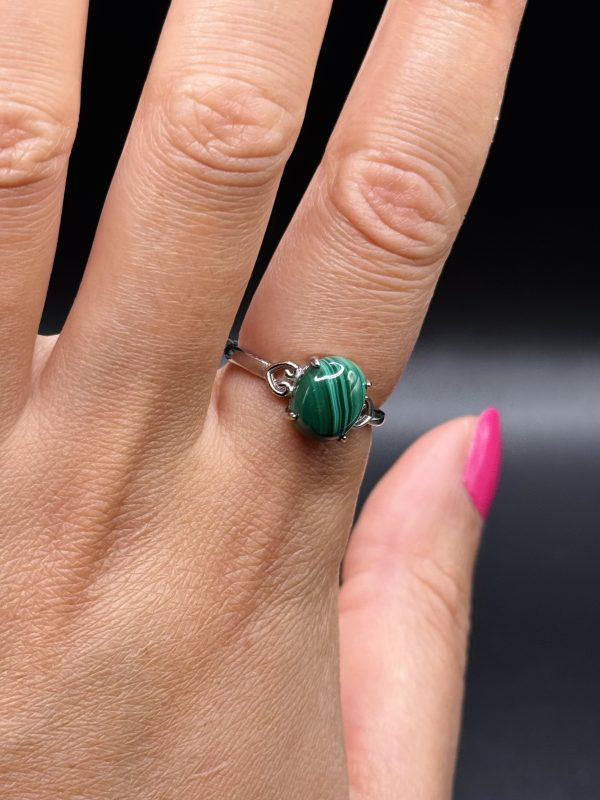 Bague en Malachite N.88