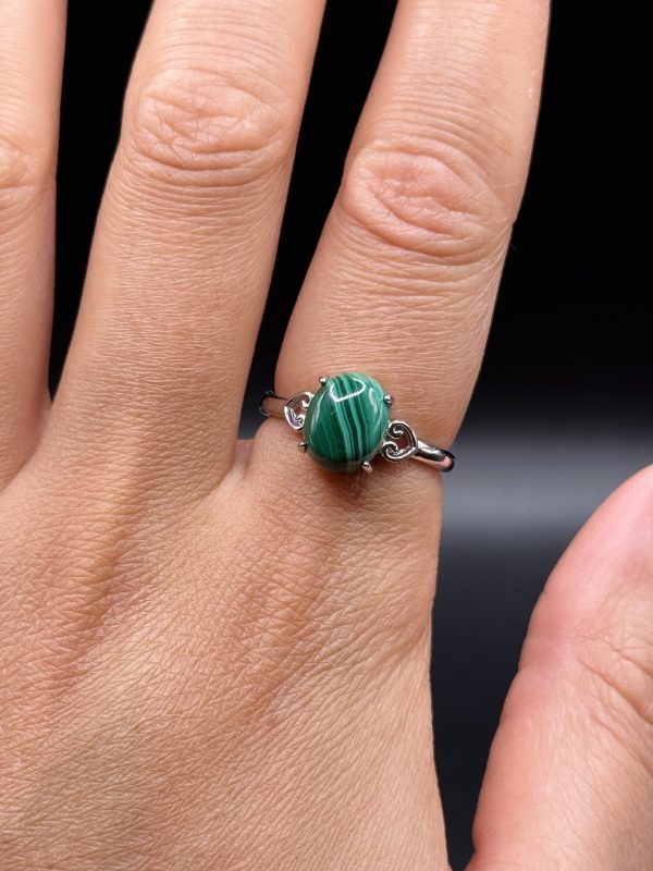 Bague en Malachite N.88