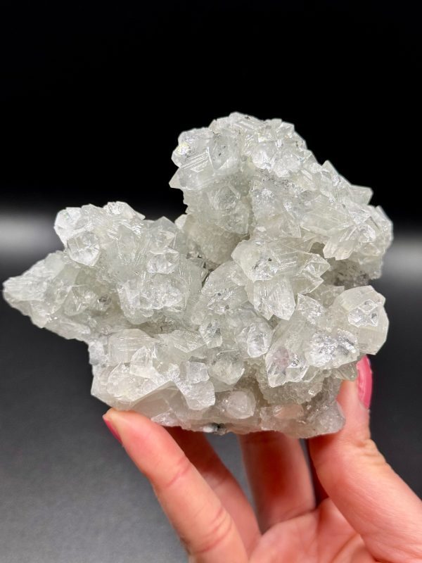 Apophyllite & Calcédoine d'Inde, N.438