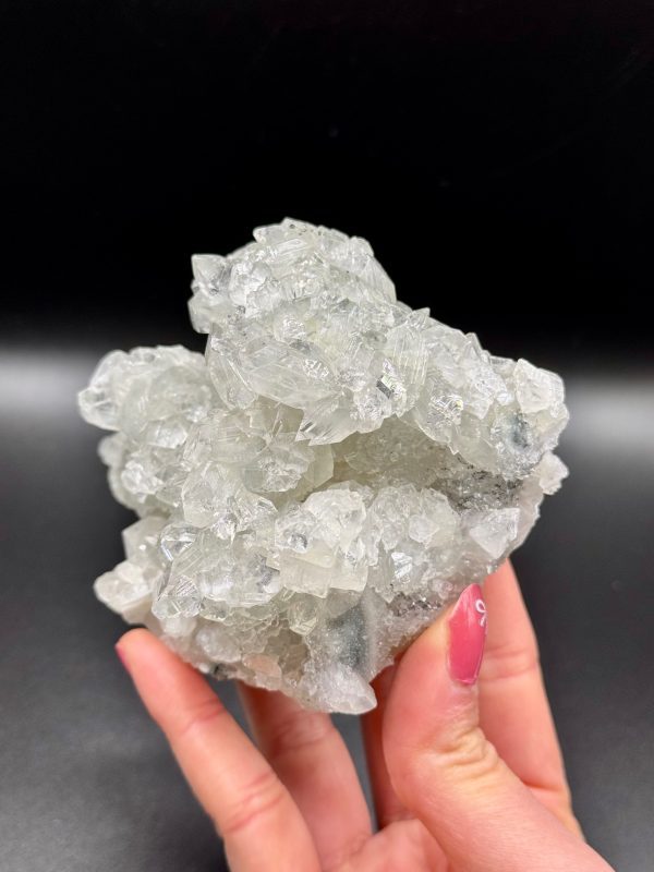 Apophyllite & Calcédoine d'Inde, N.438