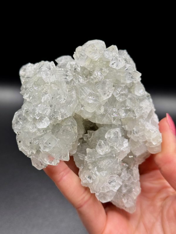 Apophyllite & Calcédoine d'Inde, N.438