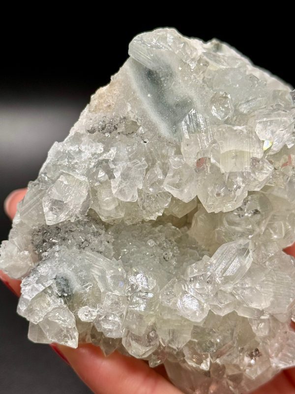Apophyllite & Calcédoine d'Inde, N.438