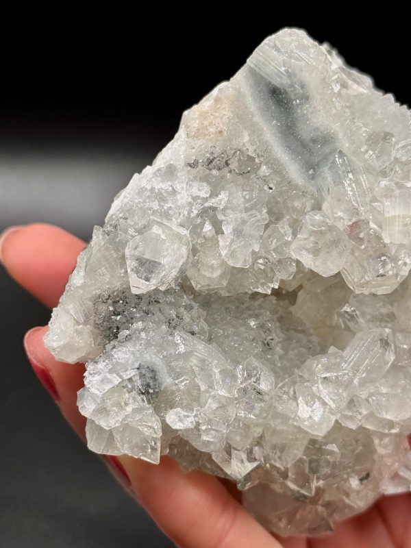 Apophyllite & Calcédoine d'Inde, N.438