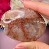 Galet en Quartz Hématoïde n°431, Madagascar