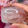 Galet en Quartz Hématoïde n°58, Madagascar
