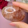 Galet en Quartz Hématoïde n°60, Madagascar