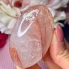Galet en Quartz Hématoïde n°68, Madagascar