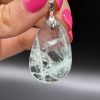 Pendentif en Fluorite Verte de Madagascar N°427