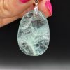 Pendentif en Fluorite Verte de Madagascar N°434