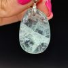 Pendentif en Fluorite Verte de Madagascar N°434