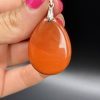 Pendentif en Jaspe Rouge de Madagascar N°443