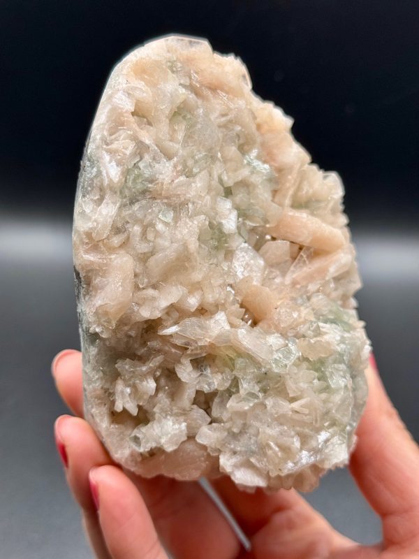 Stilbite & Apophyllite d'Inde, N.406