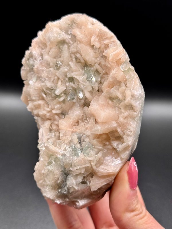Stilbite & Apophyllite d'Inde, N.406