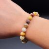 Bracelet Joie & Vitalité – Agate Crazy Lace (8mm) – 16cm