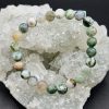 Bracelet Renaissance & Nature – Agate Mousse (8mm) – 16cm