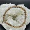 Bracelet Ancrage & Sérénité – Quartz Fumé (6mm) – 17cm