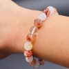 Bracelet Énergie Vitale – Quartz Hématoïde (8mm) - 17cm